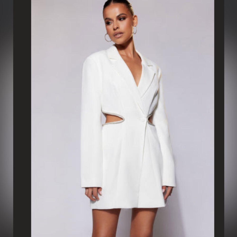 Meshki shyann blazer cut out dress